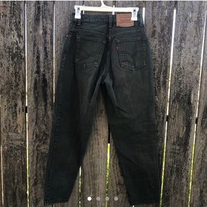 High Waist Vintage Olive Green Levi’s